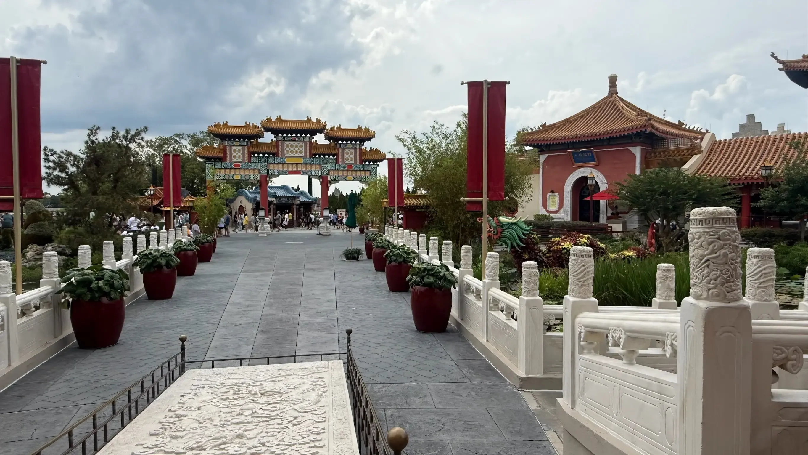 El pabellón de China en el World Showcase de Epcot